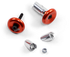 Bar End - Aluminum - Orange - Lutzka's Garage