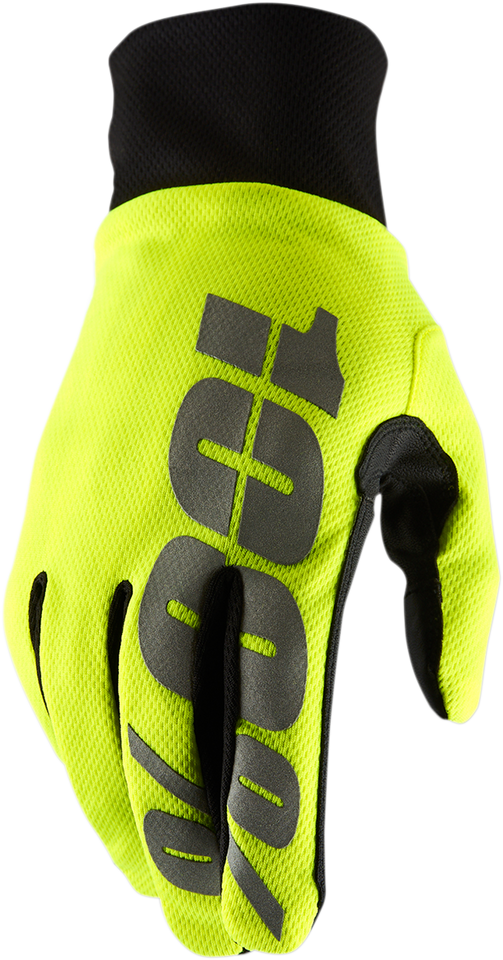 Hydromatic Waterproof Gloves - Yellow - Small - Lutzka's Garage