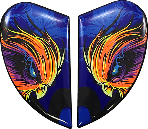 Airform Side Plates - Warden - Blue - Lutzka's Garage