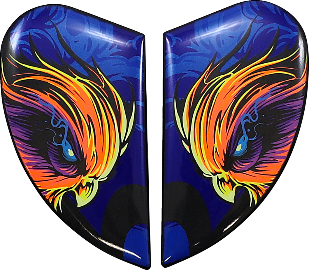 Airform Side Plates - Warden - Blue - Lutzka's Garage