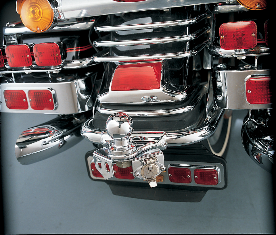 Ball Mount Trailer Hitch Receptacle Kit - Harley Davidson