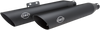 Slash Cut Race Mufflers - Black - Lutzka's Garage