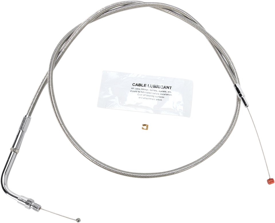 Throttle Cable - +6" - Stainless Steel - Lutzka's Garage