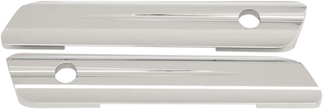 Hinge Covers - Chrome - FLT 14-19 - Lutzka's Garage