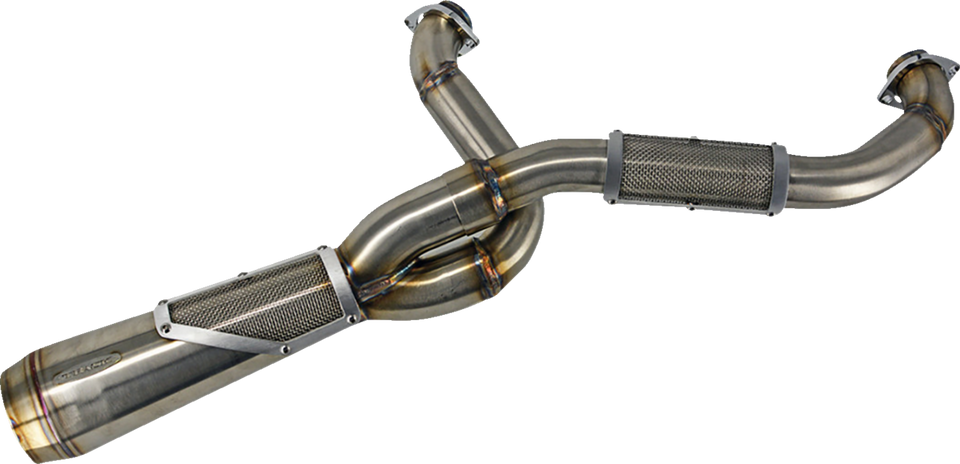 2-into-1 Big Sexy Exhaust System - Stainless Steel - Lutzka's Garage