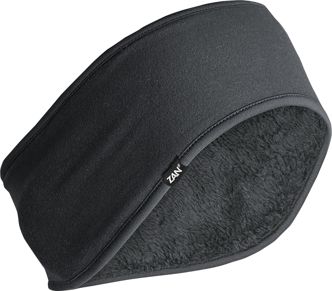 SportFlex® Ear Cover Headband - High Pile - Black - Lutzka's Garage