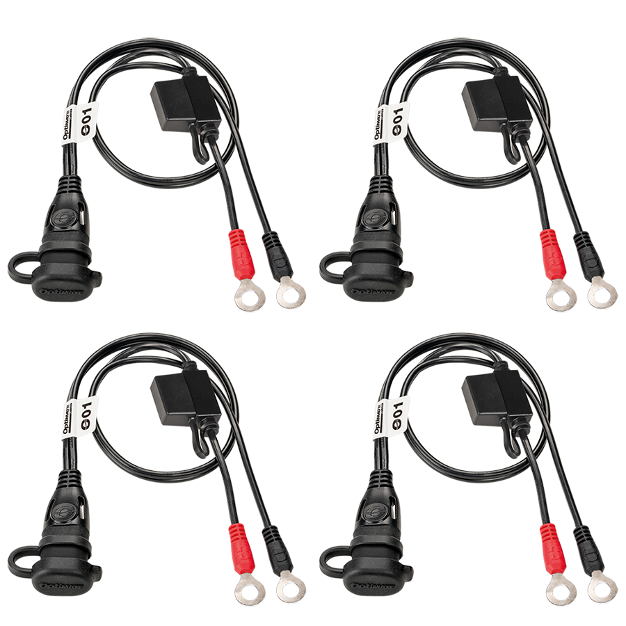 Optimate® Permanent Battery Lead O-01 - 4 Pack
