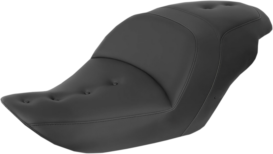 Roadsofa™ Pillow Top Seat - Without Backrest - Black - Lutzka's Garage