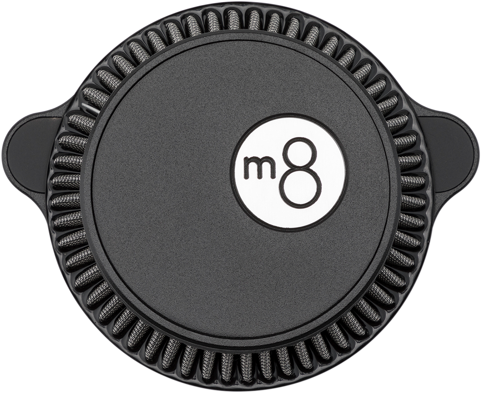 8-Ball Air Cleaner - Black - M8 - Lutzka's Garage