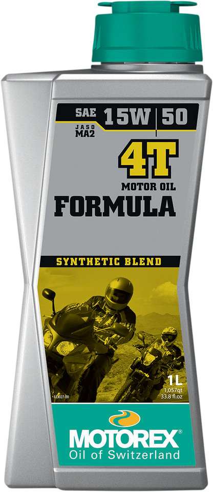 Formula Synthetic Blend 4T Engine Oil - 15W-50 - 1 L - Lutzka's Garage