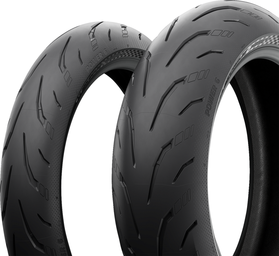Tire - Power 6 - Front - 120/70ZR17 - (58W)