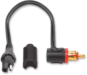 Charger Cord - SAE 90 Degree to DIN Adapter - 12" - Lutzka's Garage