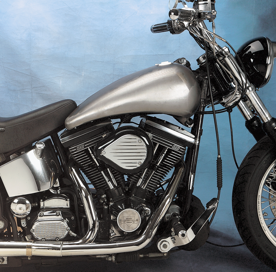 Flat-Side Gas Tank - 2" Extended - 5.2 Gallons