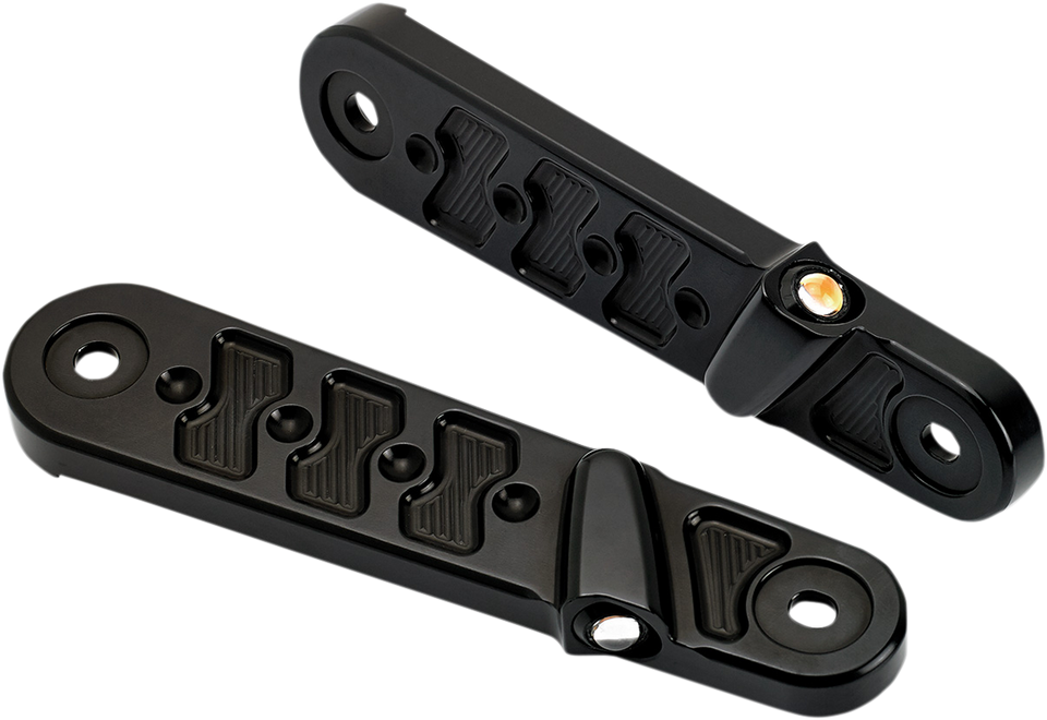 Streamliner Turn Signals - Techno - Black - Lutzka's Garage