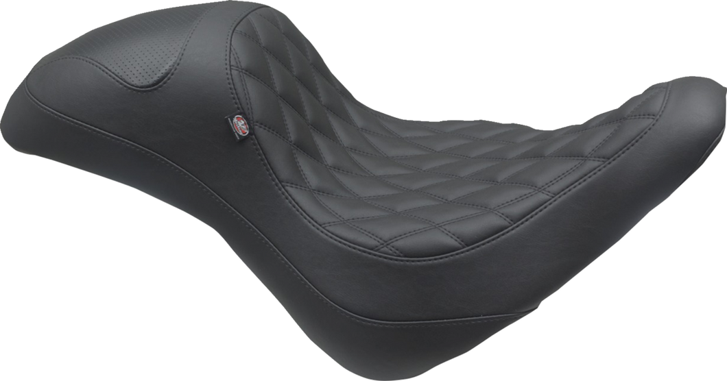 Extreme Fastback - Black - Double Diamond - Fat Boy 18-23 - Lutzka's Garage