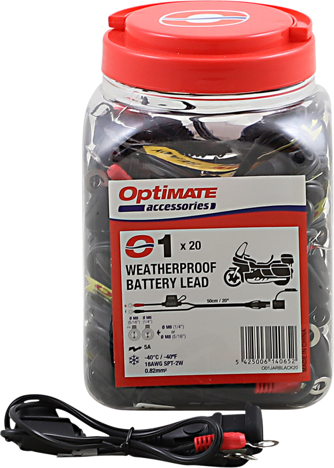 Cord 1/4" - 5/16 Ring 20 Pack