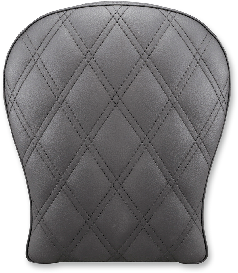 Lattice Stitched Pad - Black -  9" - Lutzka's Garage