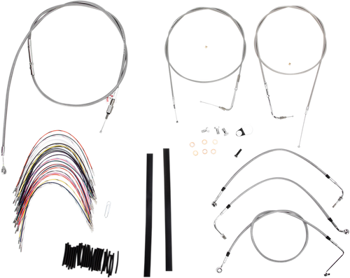 Handlebar Cable/Brake Line Kit - Complete - 18
