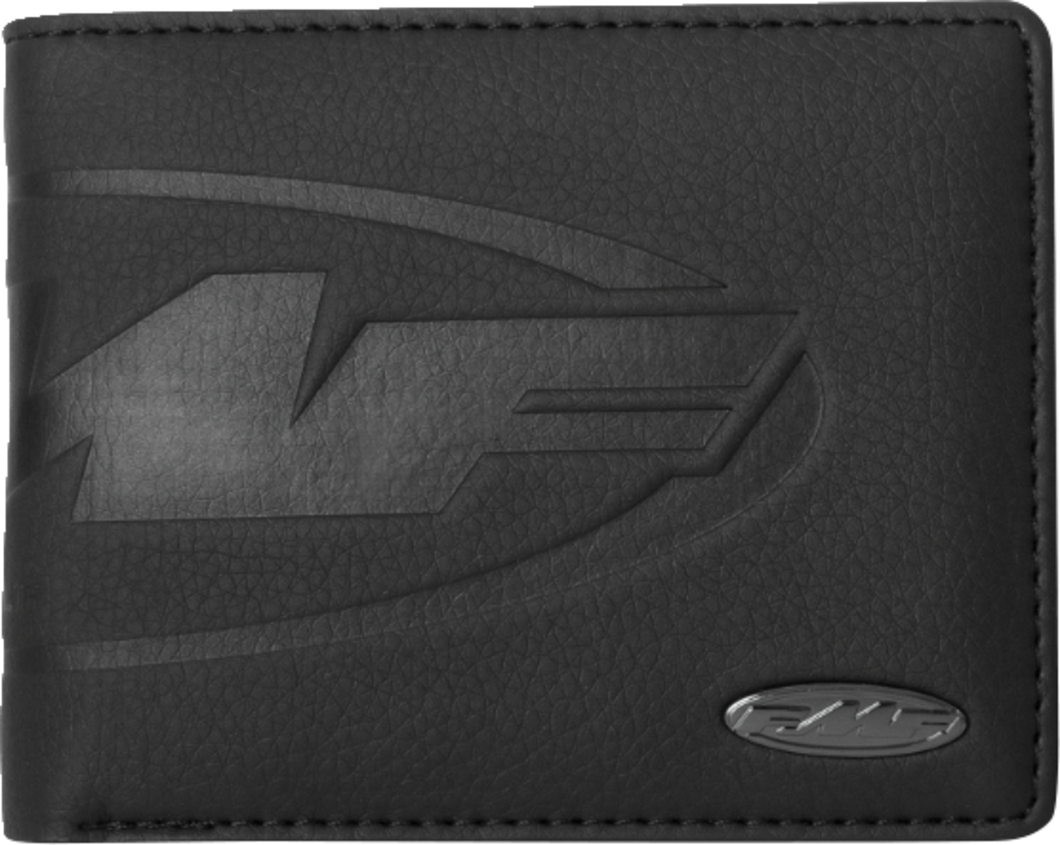 Debossed Wallet - Black - Lutzka's Garage