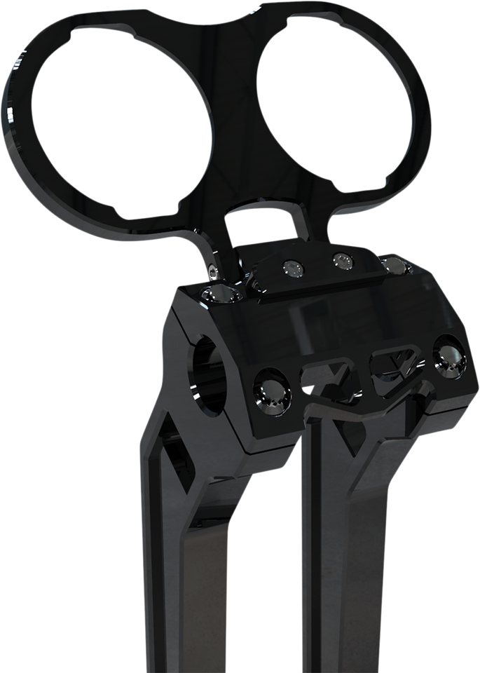 Gauge Mount - Dual - Black - Lutzka's Garage