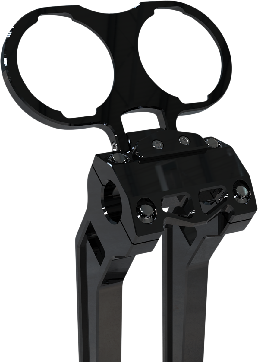 Gauge Mount - Dual - Black - Lutzka's Garage