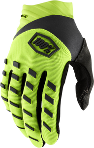 Youth Airmatic Gloves - Fluorescent Yellow/Black - Large - Lutzka's Garage