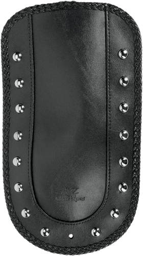 Solo Seat Fender Bib - Studded Chrome