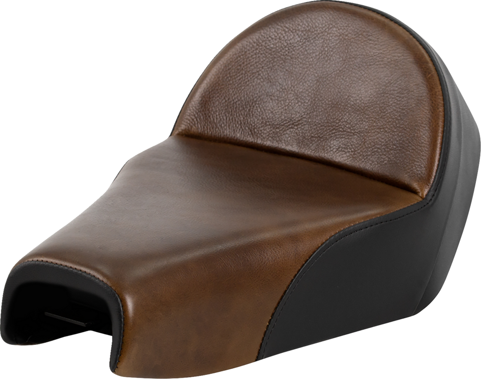 Lariat Solo Seat - Distressed Leather - 4.5 Gal Tank - XL 04-22