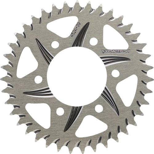 Aluminum Sprocket - Silver - Rear - 39 Tooth - Lutzka's Garage