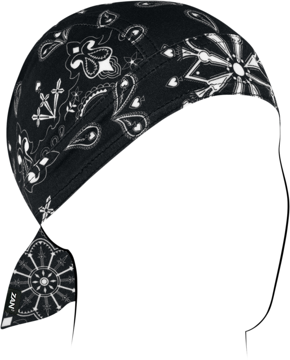 SportFlex® Flydanna® - Black Paisley - Lutzka's Garage