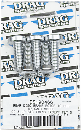 Mounting Kit - Rotor - Cast - Rear