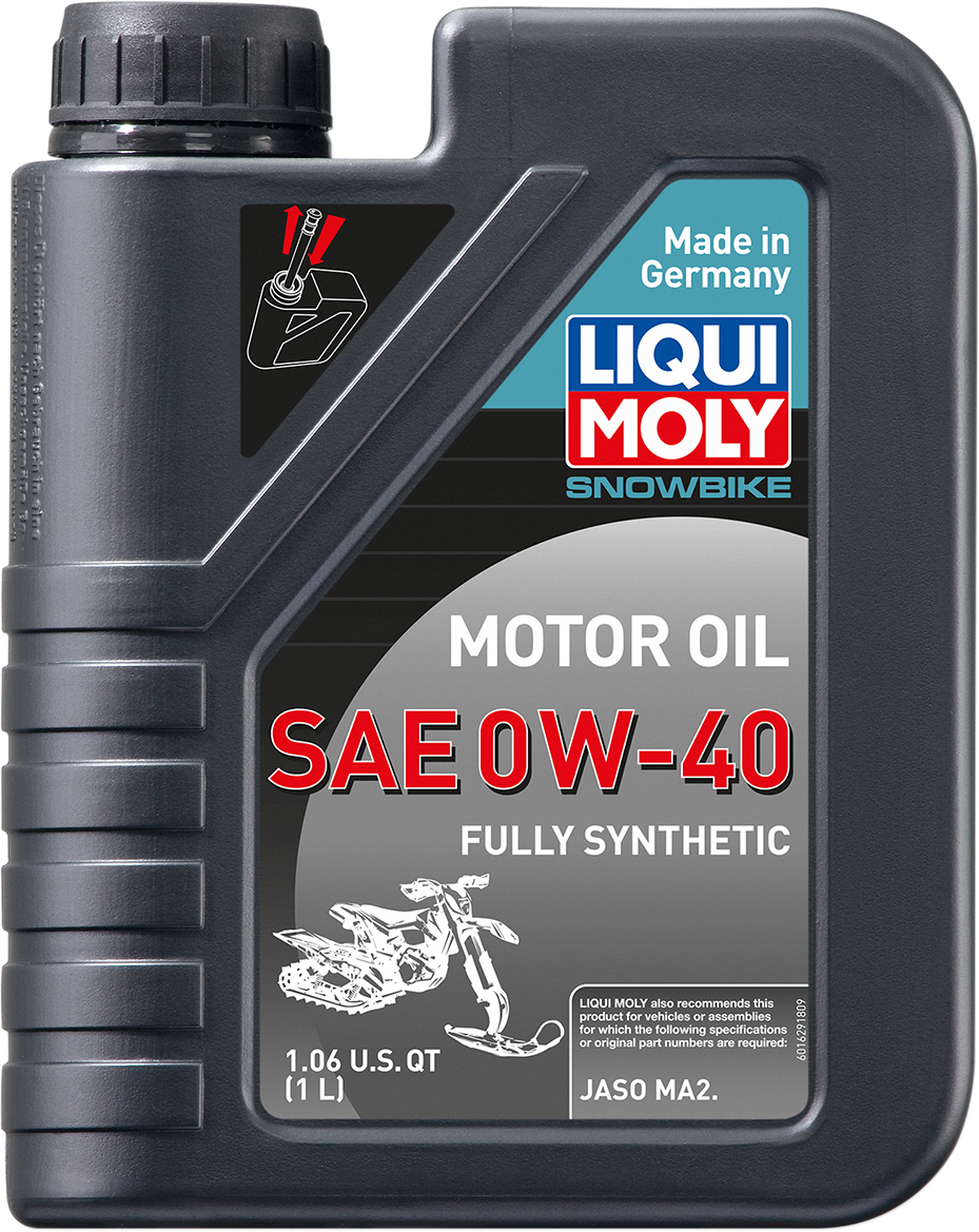 Snowbike Synthetic Oil -  0W-40 - 1 L - Lutzka's Garage