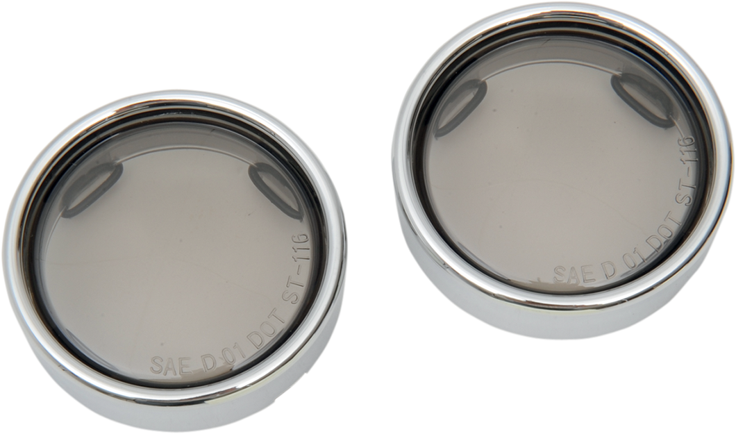 Lens w/Trim Ring - Smoke