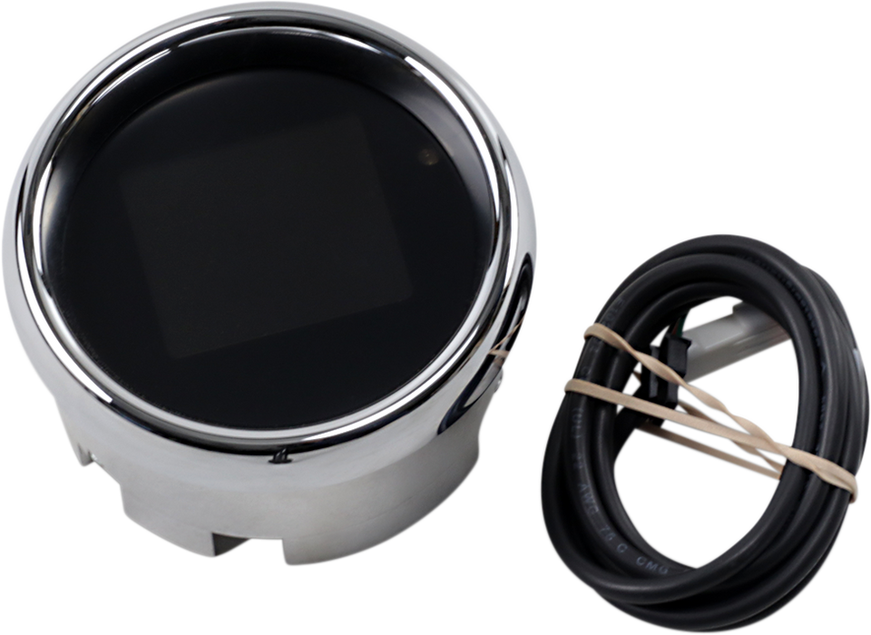 Tank Speedometer - Chrome Bezel - 3-3/8"