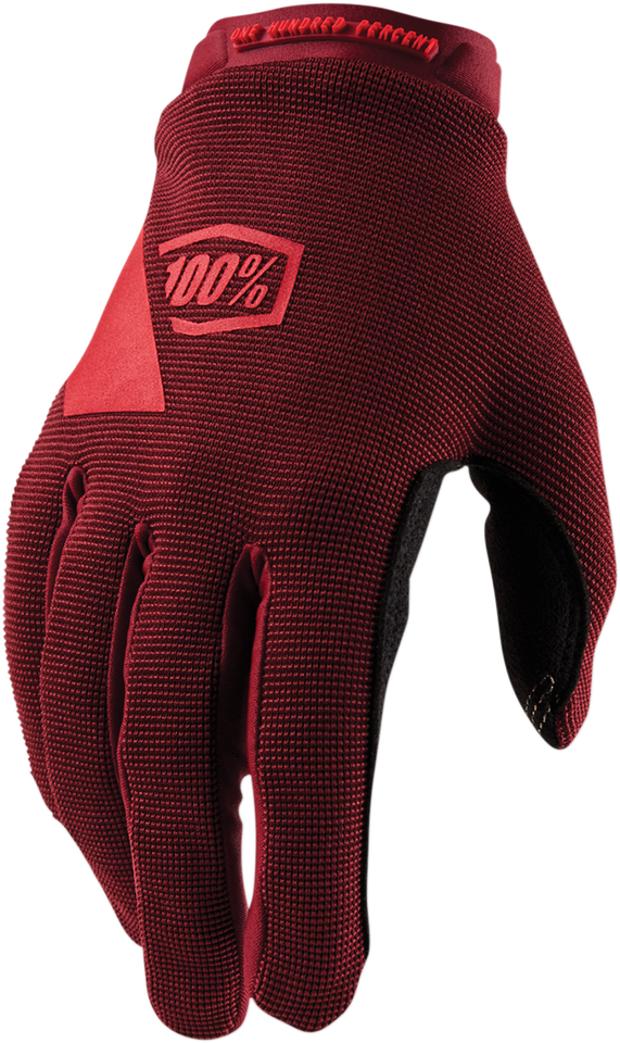 Womens Ridecamp Gloves - Brick - XL - Lutzka's Garage