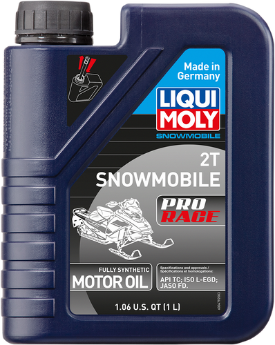 Snowmobile Pro Race Synthetic 2T Oil - 1 L - Lutzka's Garage