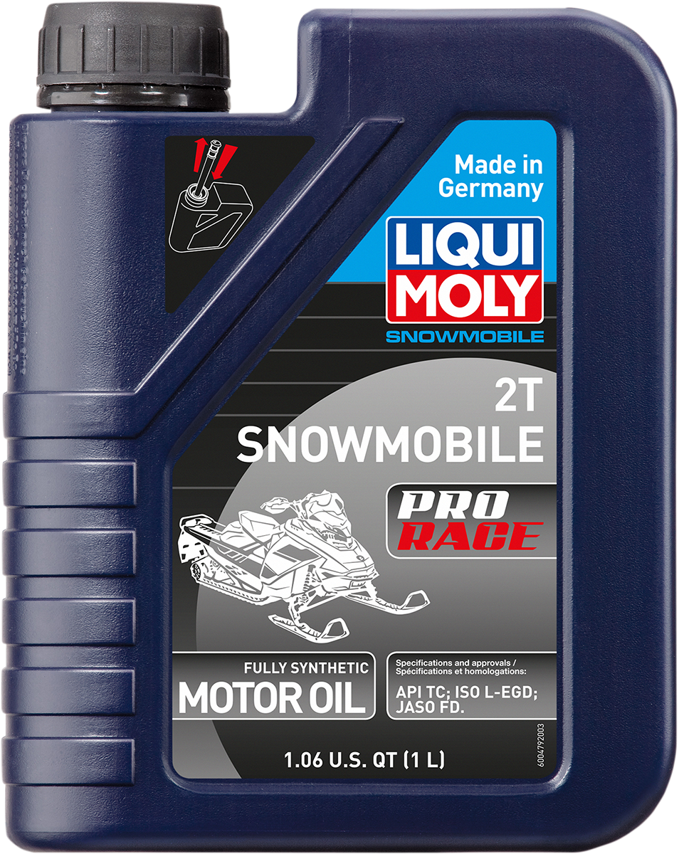 Snowmobile Pro Race Synthetic 2T Oil - 1 L - Lutzka's Garage