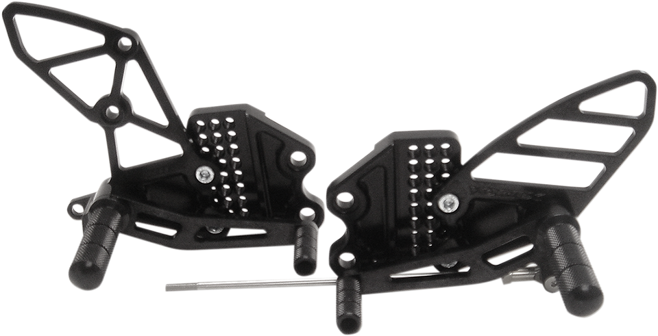 Rearset - Black - ZX10R - Lutzka's Garage