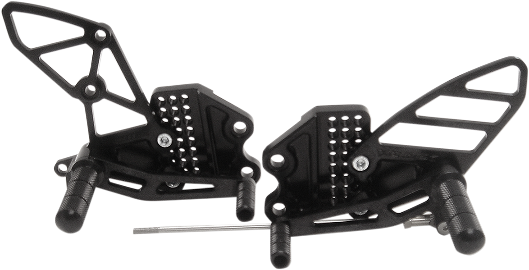 Rearset - Black - ZX10R - Lutzka's Garage