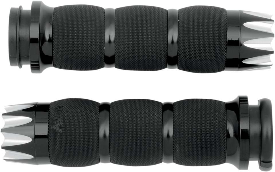 Grips - Excalibur - Air Cushioned - TBW - Black - Lutzka's Garage