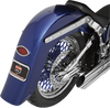 Benchmark 4" Stretched Rear Fender - Frenched - Steel - For Custom Application - 7.125" Width - Lutzka's Garage