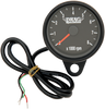 2.4" Mini Electronic Tachometer - Black - Backlit LED Black Face - Lutzka's Garage