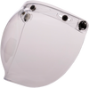 Flip-Up Bubble Shield - 3-Snap - Clear - Lutzka's Garage