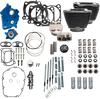 132" Power Package Engine Performance Kit - Chain Drive - Oil Cooled - Highlighted Fins - M8
