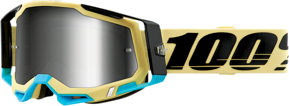 Racecraft 2 Goggles - Airblast - Silver Mirror - Lutzka's Garage