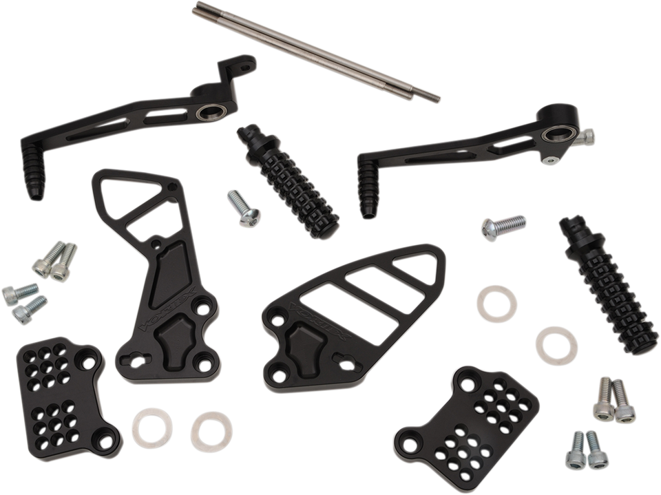 Rearset - Black - GSXR6/7 - Lutzka's Garage