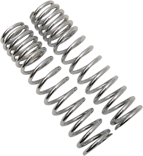 Shock Springs - 12-Series - Chrome - 70-120 lb/in - Lutzka's Garage