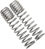 Shock Springs - 12-Series - Chrome - 105-150 lb/in - Lutzka's Garage