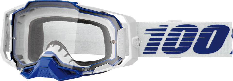 Armega Goggle - Blue - Clear - Lutzka's Garage