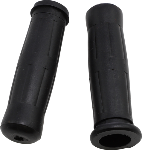 Grips - Old School - Throttle-By-Wire - Black - Lutzka's Garage